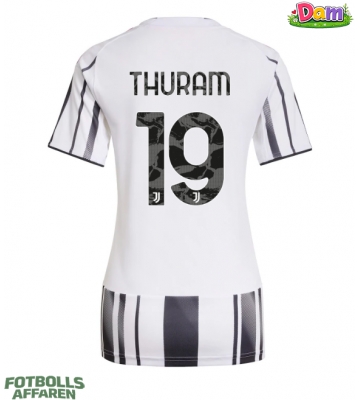 Juventus Khephren Thuram #19 Hemmatröja Kvinnor 2025-26 Kortärmad